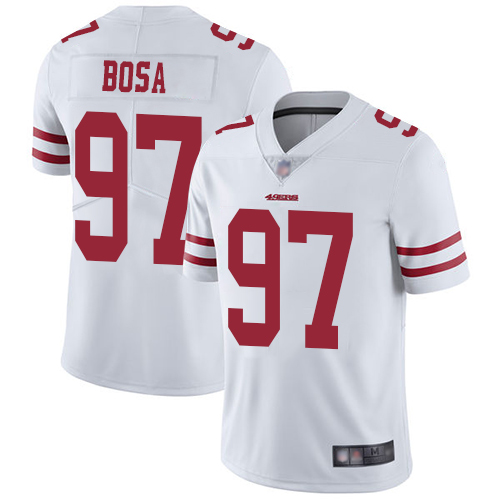 San Francisco 49ers Limited White Men Nick Bosa Road NFL Jersey #97 Vapor Untouchable
